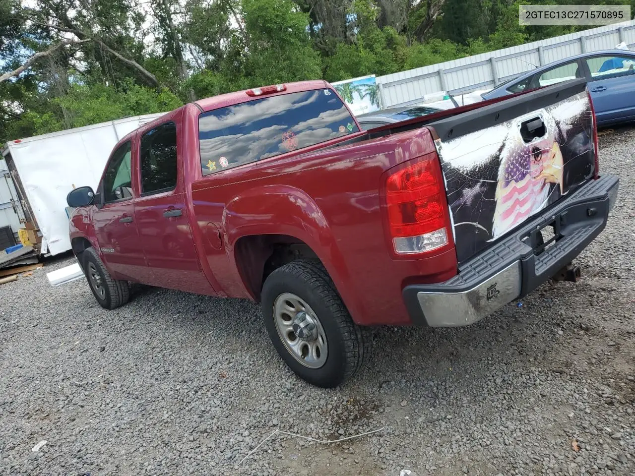 2007 GMC New Sierra C1500 VIN: 2GTEC13C271570895 Lot: 57047385