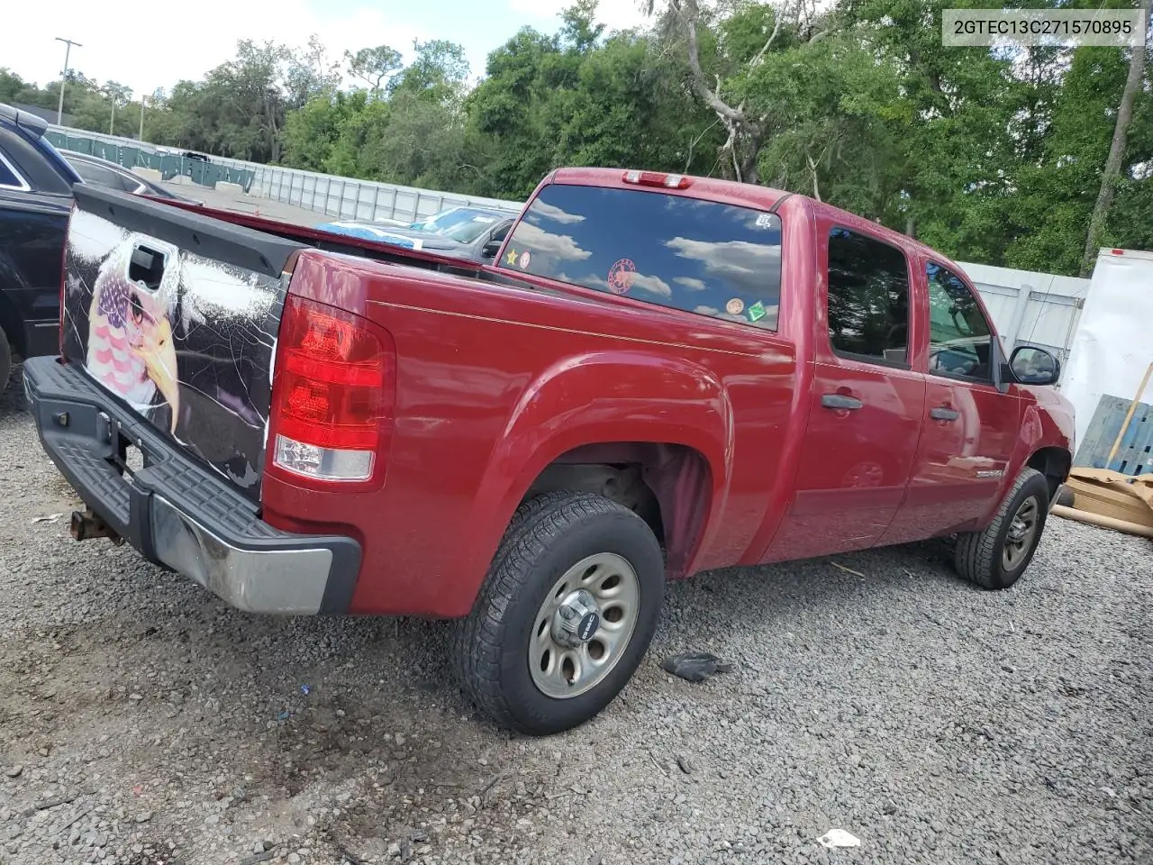 2007 GMC New Sierra C1500 VIN: 2GTEC13C271570895 Lot: 57047385