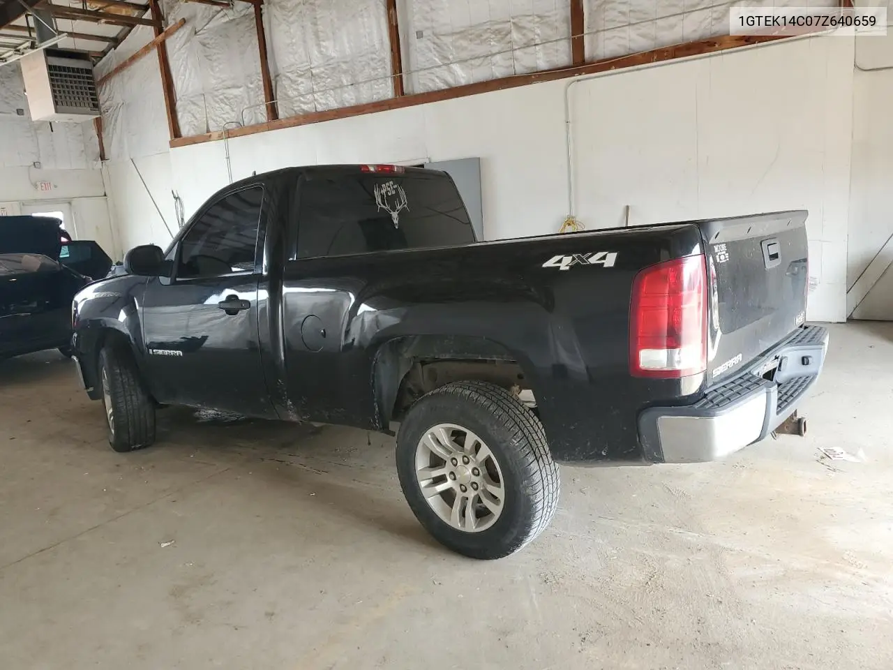 2007 GMC New Sierra K1500 VIN: 1GTEK14C07Z640659 Lot: 61079105