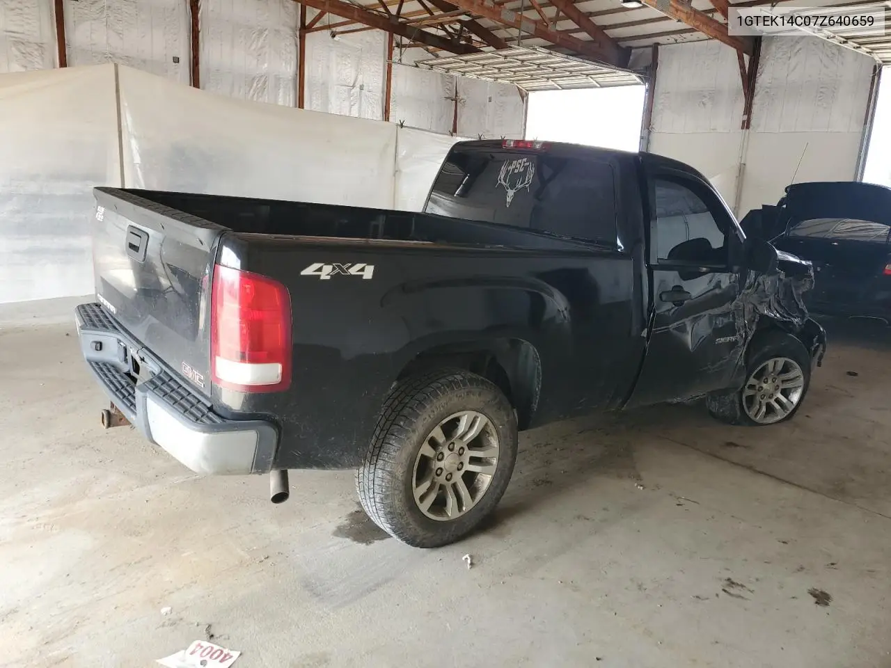 2007 GMC New Sierra K1500 VIN: 1GTEK14C07Z640659 Lot: 61079105
