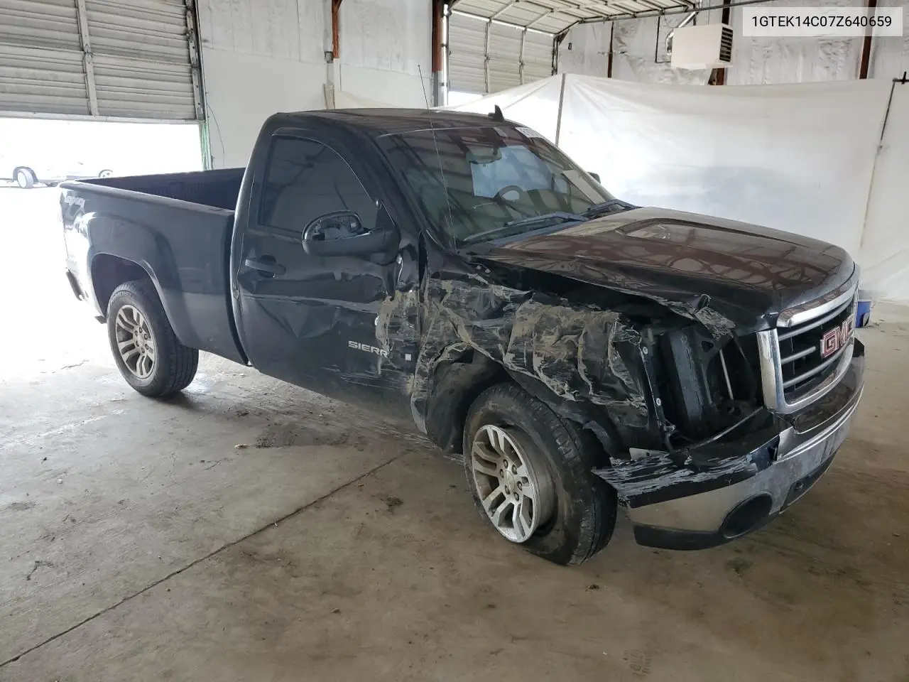 2007 GMC New Sierra K1500 VIN: 1GTEK14C07Z640659 Lot: 61079105