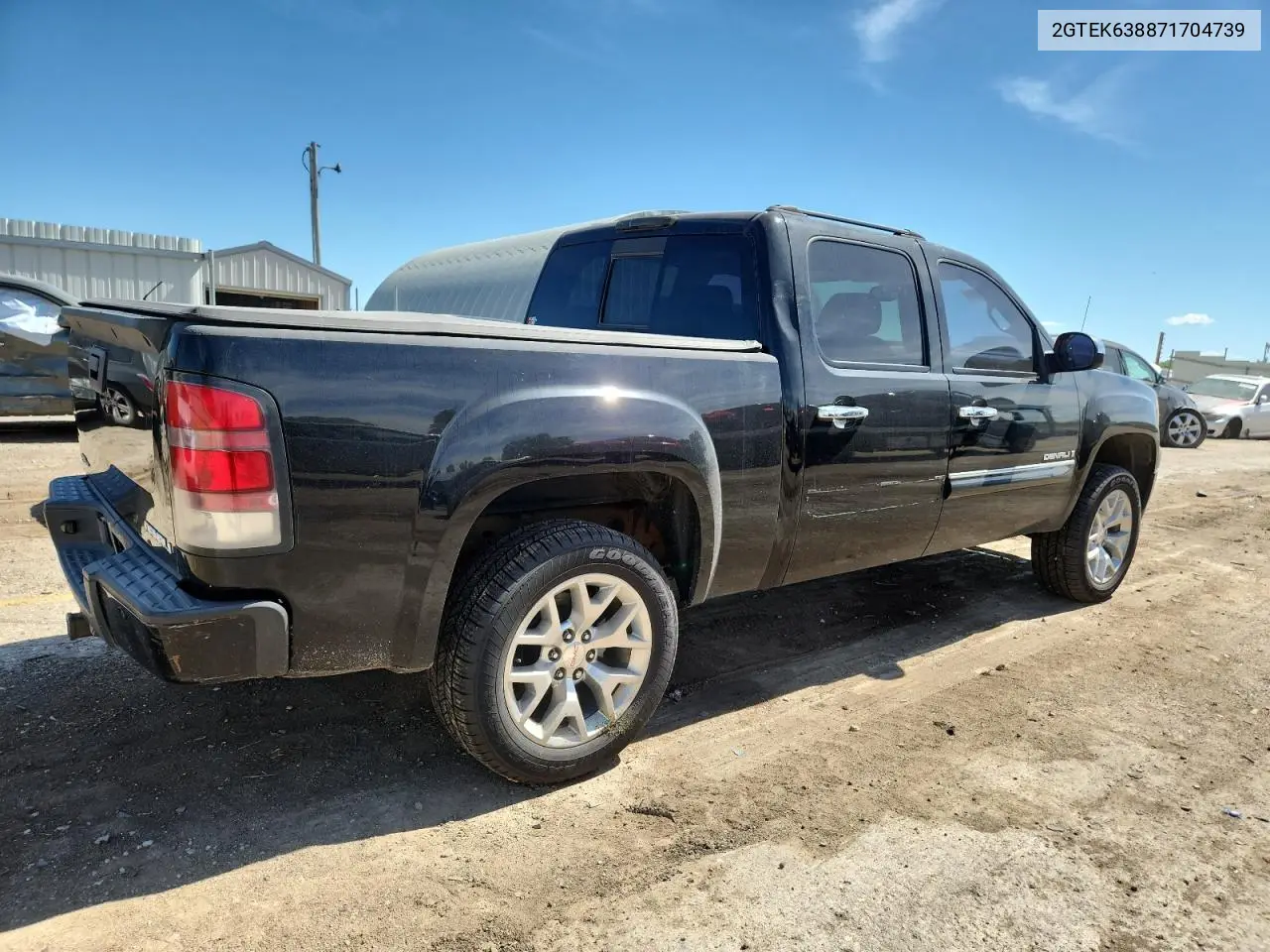 2007 GMC New Sierra Denali VIN: 2GTEK638871704739 Lot: 63140775