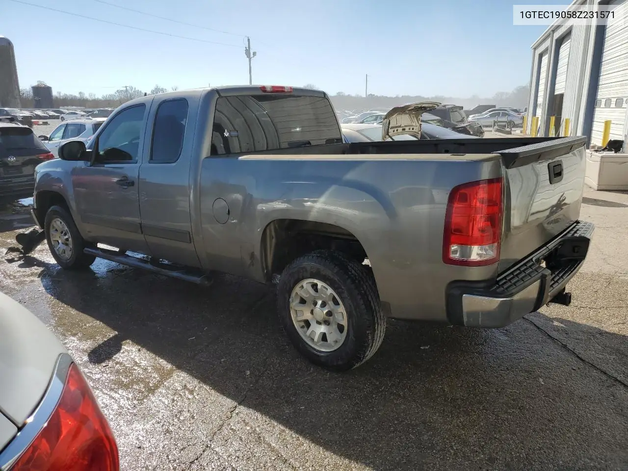 2008 GMC Sierra C1500 VIN: 1GTEC19058Z231571 Lot: 46856455