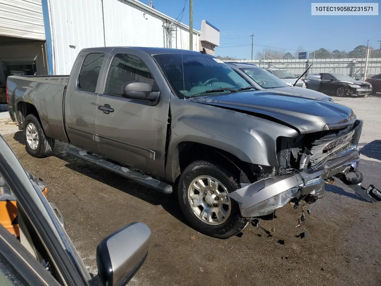 2008 GMC Sierra C1500 VIN: 1GTEC19058Z231571 Lot: 46856455