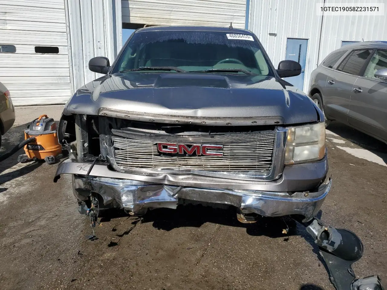 2008 GMC Sierra C1500 VIN: 1GTEC19058Z231571 Lot: 46856455