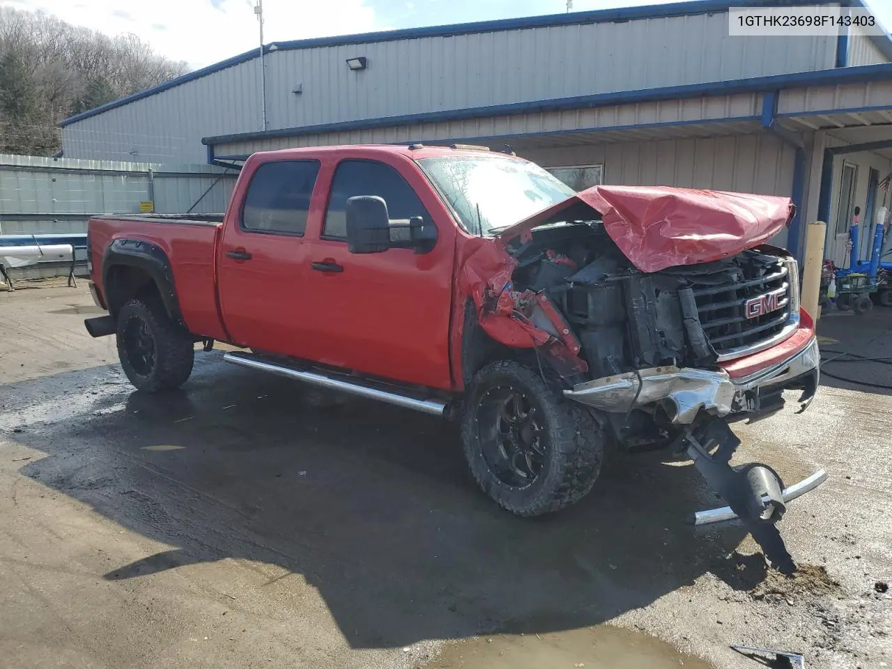 2008 GMC Sierra K2500 Heavy Duty VIN: 1GTHK23698F143403 Lot: 49987465
