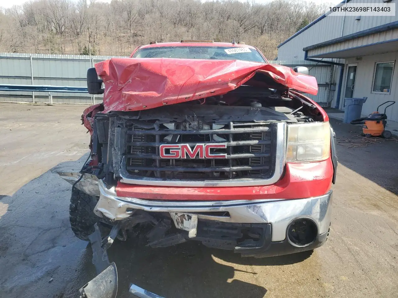 2008 GMC Sierra K2500 Heavy Duty VIN: 1GTHK23698F143403 Lot: 49987465