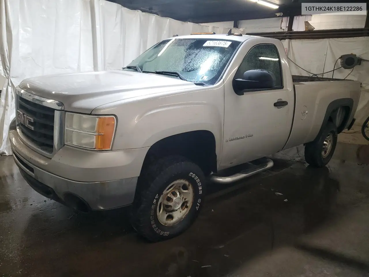 2008 GMC Sierra K2500 Heavy Duty VIN: 1GTHK24K18E122286 Lot: 52163675