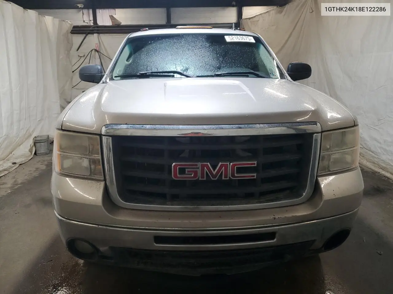 2008 GMC Sierra K2500 Heavy Duty VIN: 1GTHK24K18E122286 Lot: 52163675