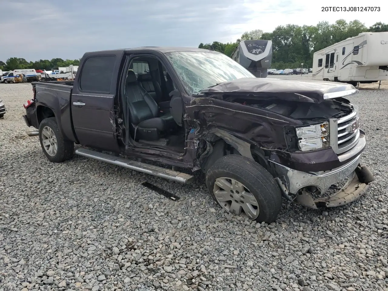 2008 GMC Sierra C1500 VIN: 2GTEC13J081247073 Lot: 55665135