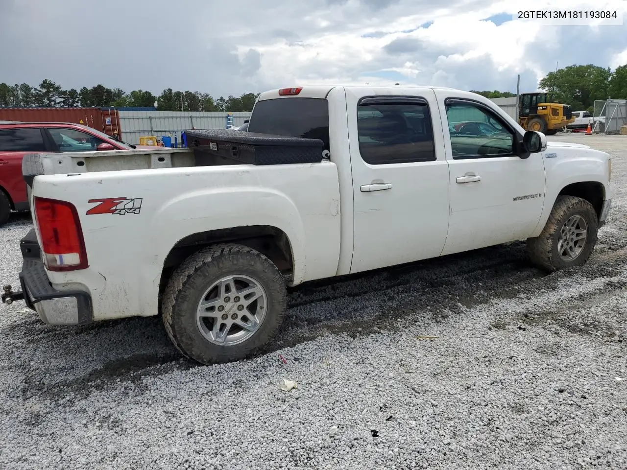 2008 GMC Sierra K1500 VIN: 2GTEK13M181193084 Lot: 55829755