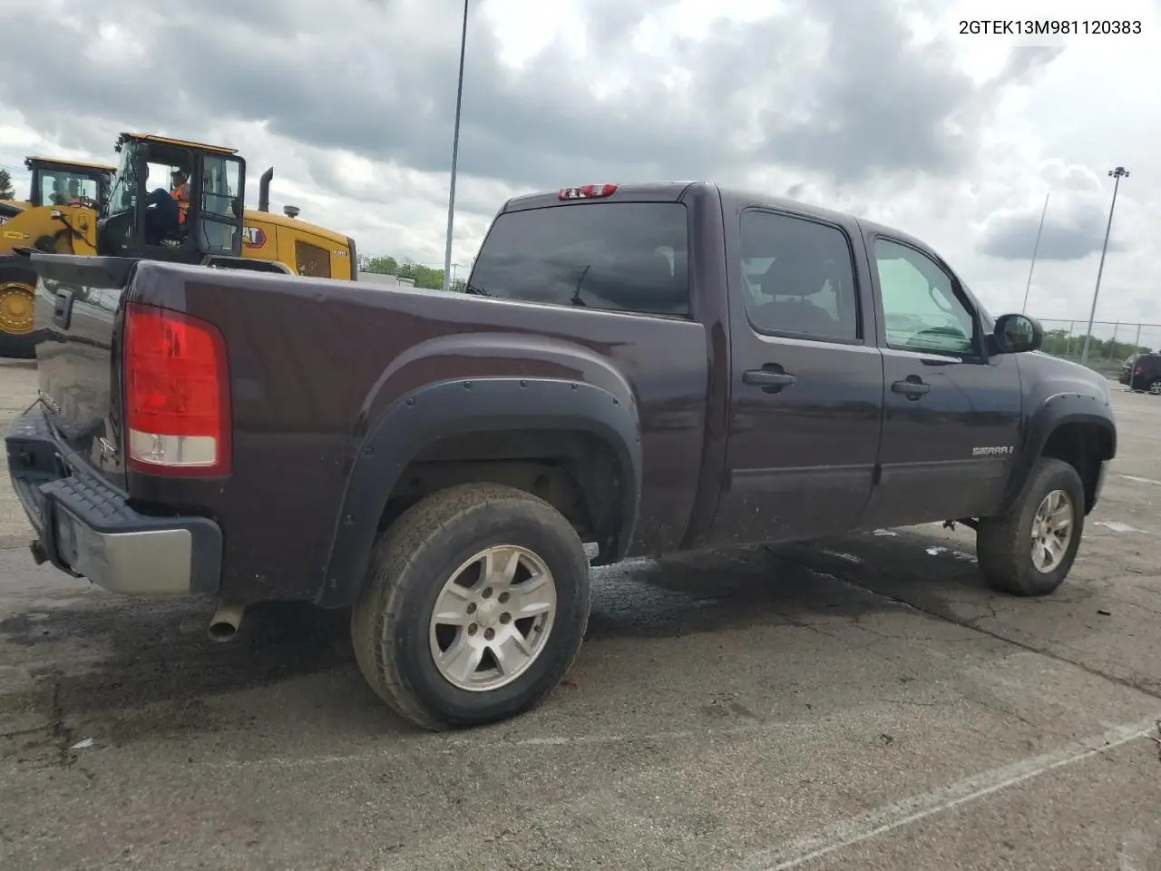 2008 GMC Sierra K1500 VIN: 2GTEK13M981120383 Lot: 56365025