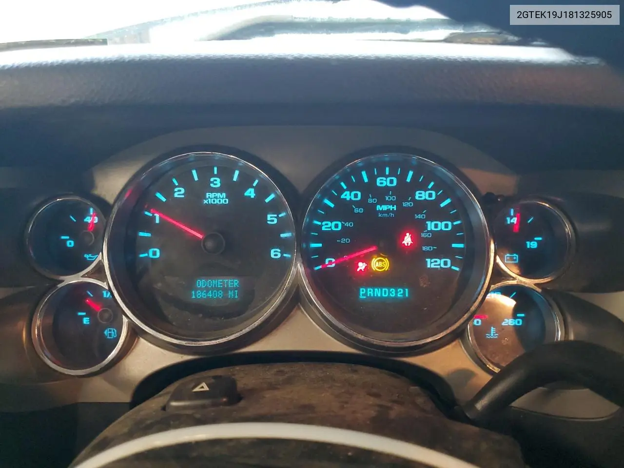 2008 GMC Sierra K1500 VIN: 2GTEK19J181325905 Lot: 56391725