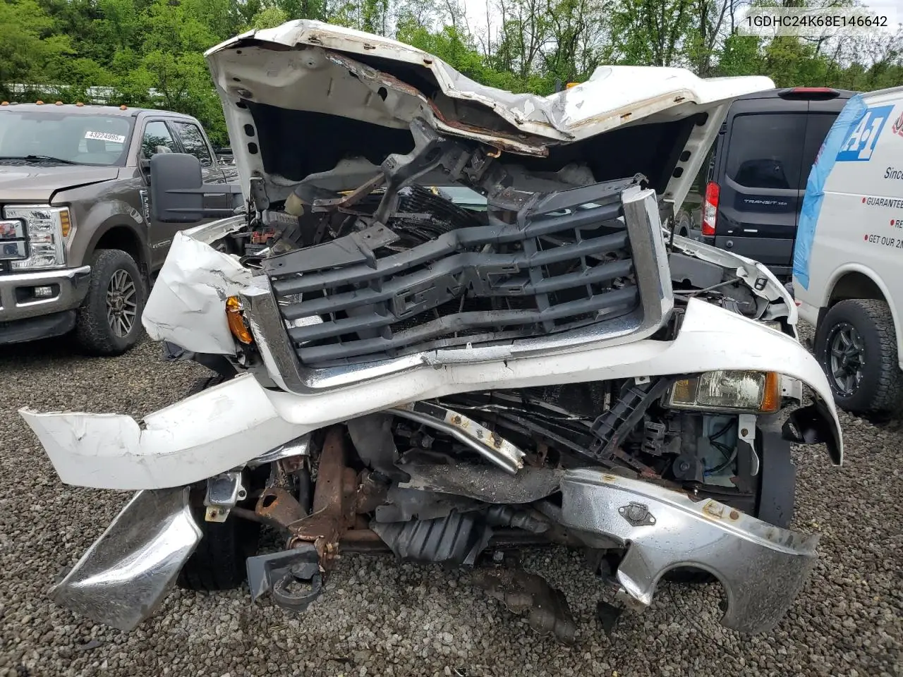 2008 GMC Sierra C2500 Heavy Duty VIN: 1GDHC24K68E146642 Lot: 56474815