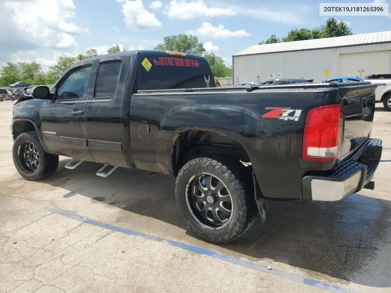 2008 GMC Sierra K1500 VIN: 2GTEK19J181265396 Lot: 61370005