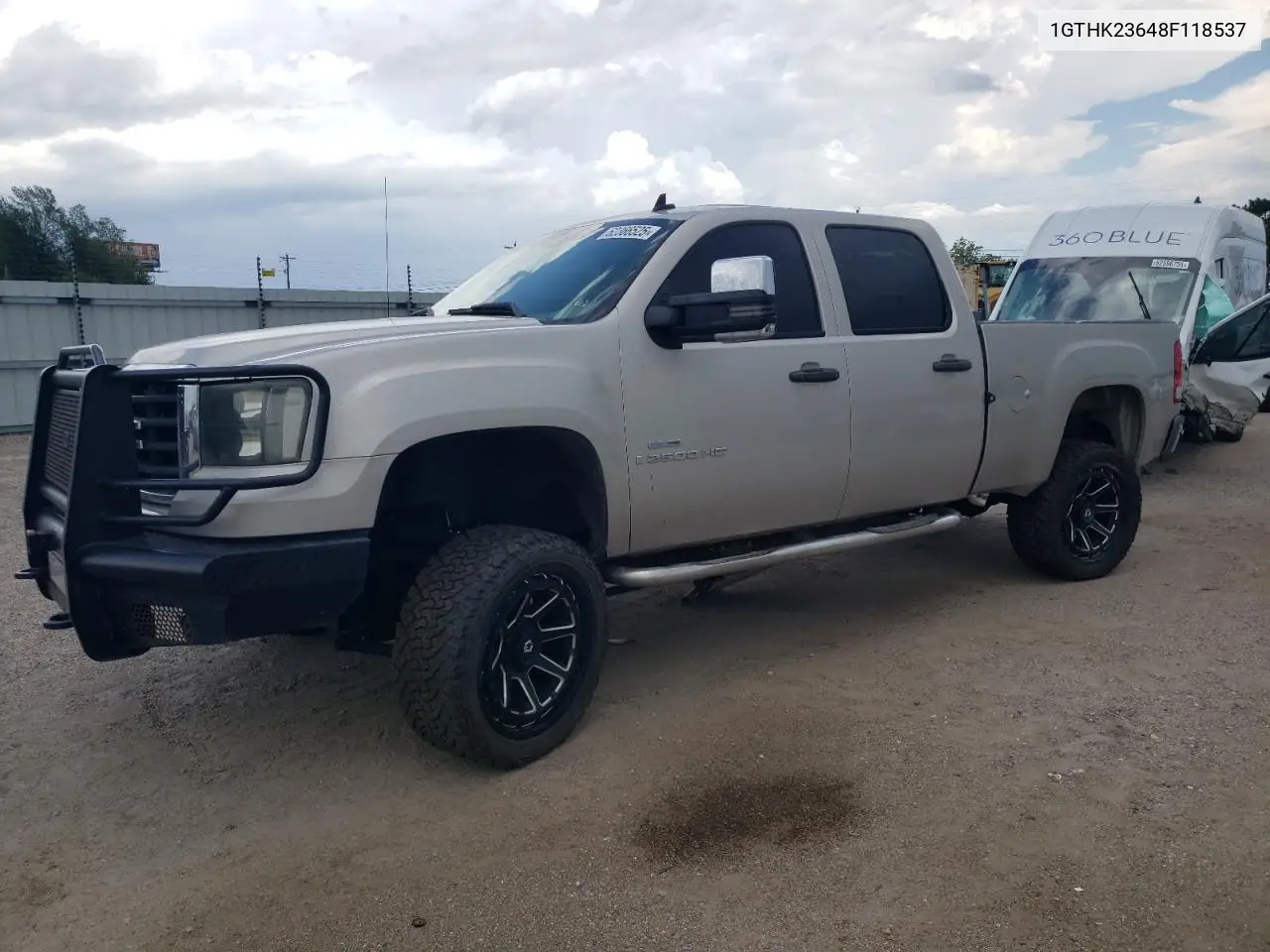 2008 GMC Sierra K2500 Heavy Duty VIN: 1GTHK23648F118537 Lot: 62366525