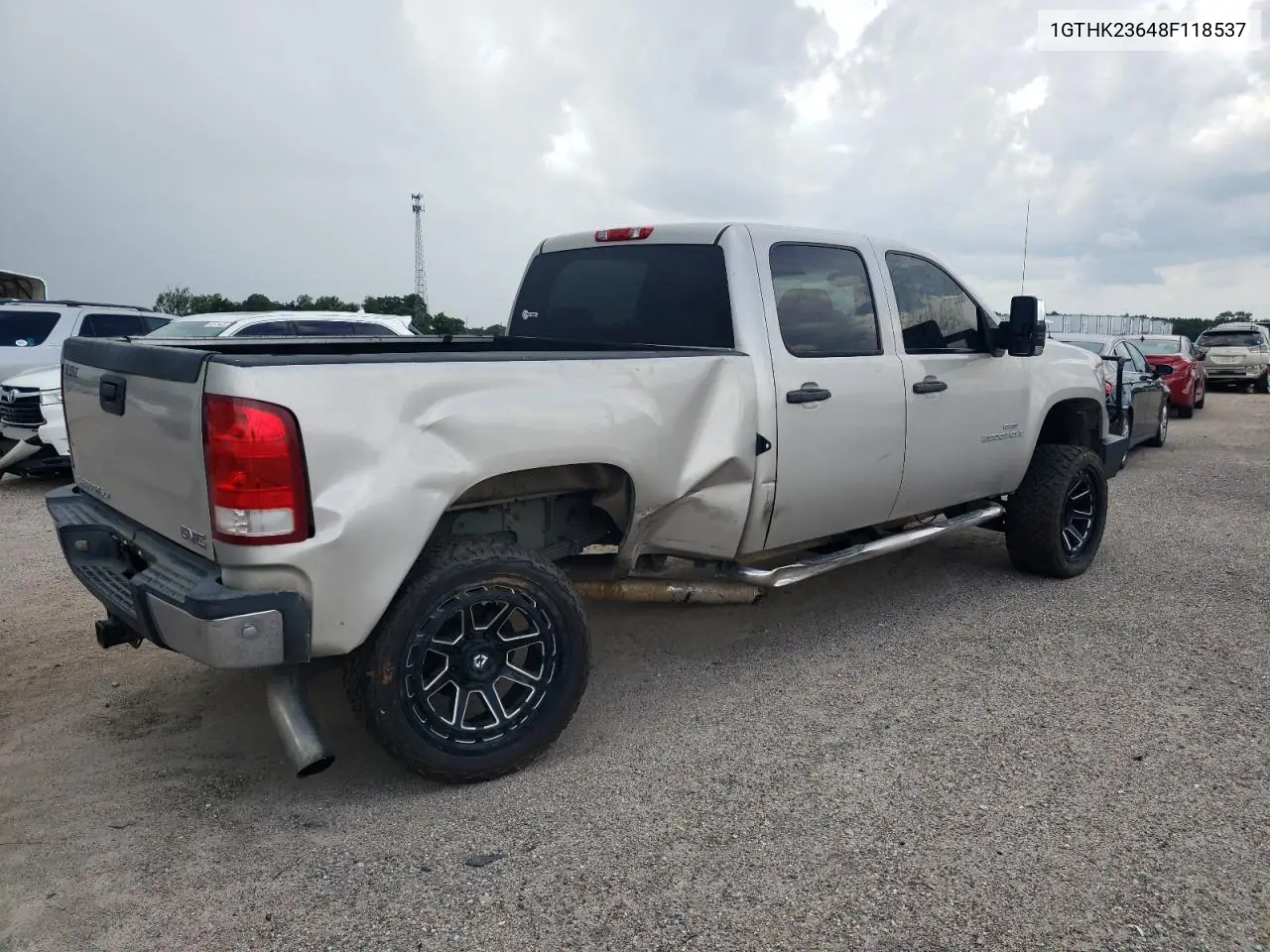 2008 GMC Sierra K2500 Heavy Duty VIN: 1GTHK23648F118537 Lot: 62366525