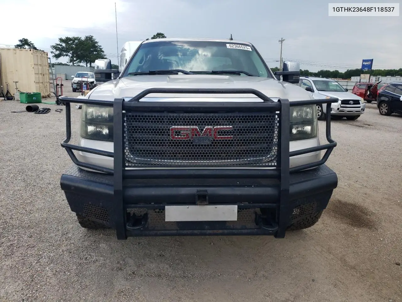 2008 GMC Sierra K2500 Heavy Duty VIN: 1GTHK23648F118537 Lot: 62366525