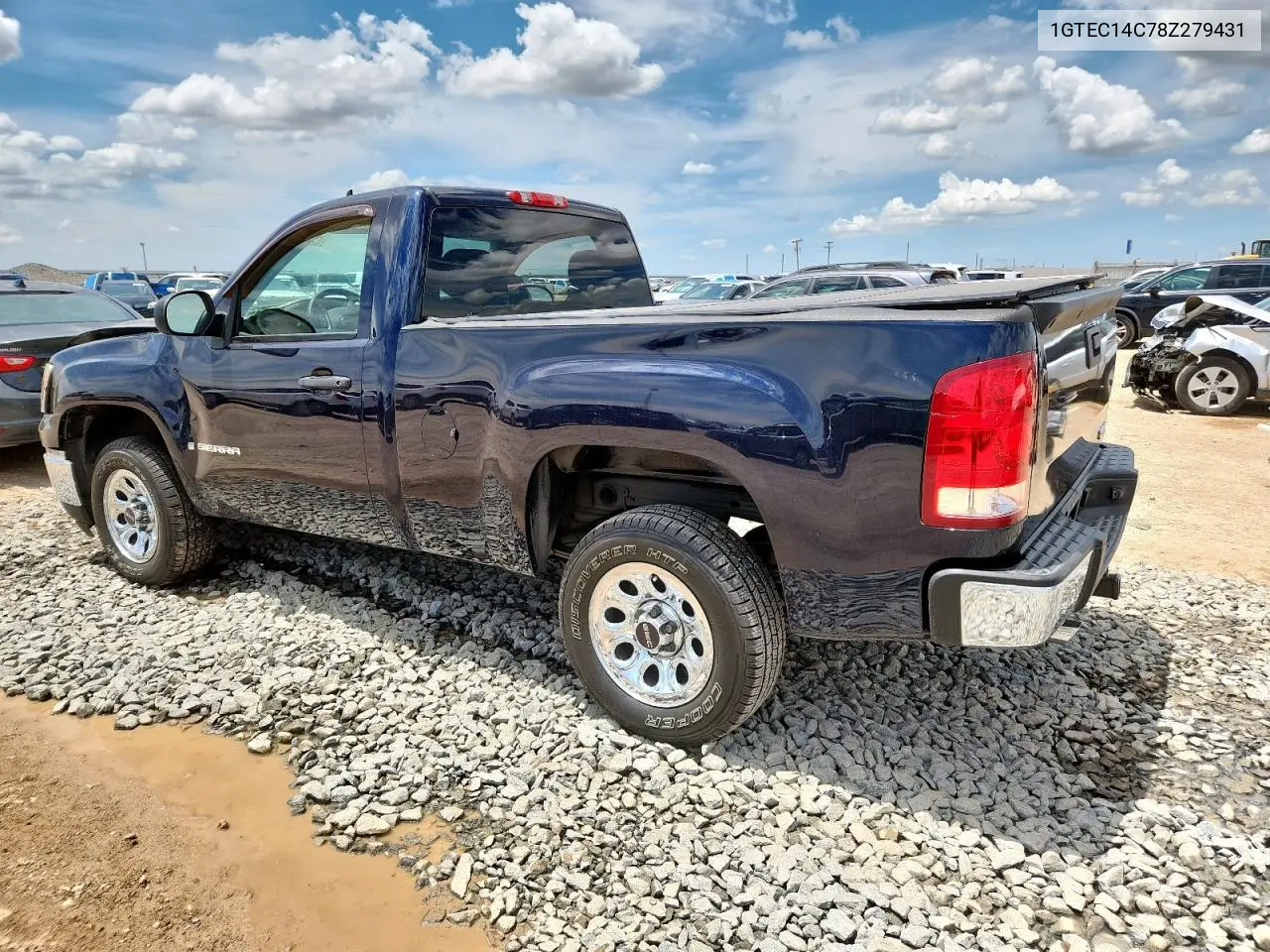 2008 GMC Sierra C1500 VIN: 1GTEC14C78Z279431 Lot: 62480045