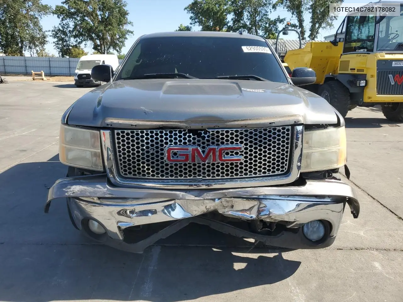 2008 GMC Sierra C1500 VIN: 1GTEC14C78Z178082 Lot: 62900595