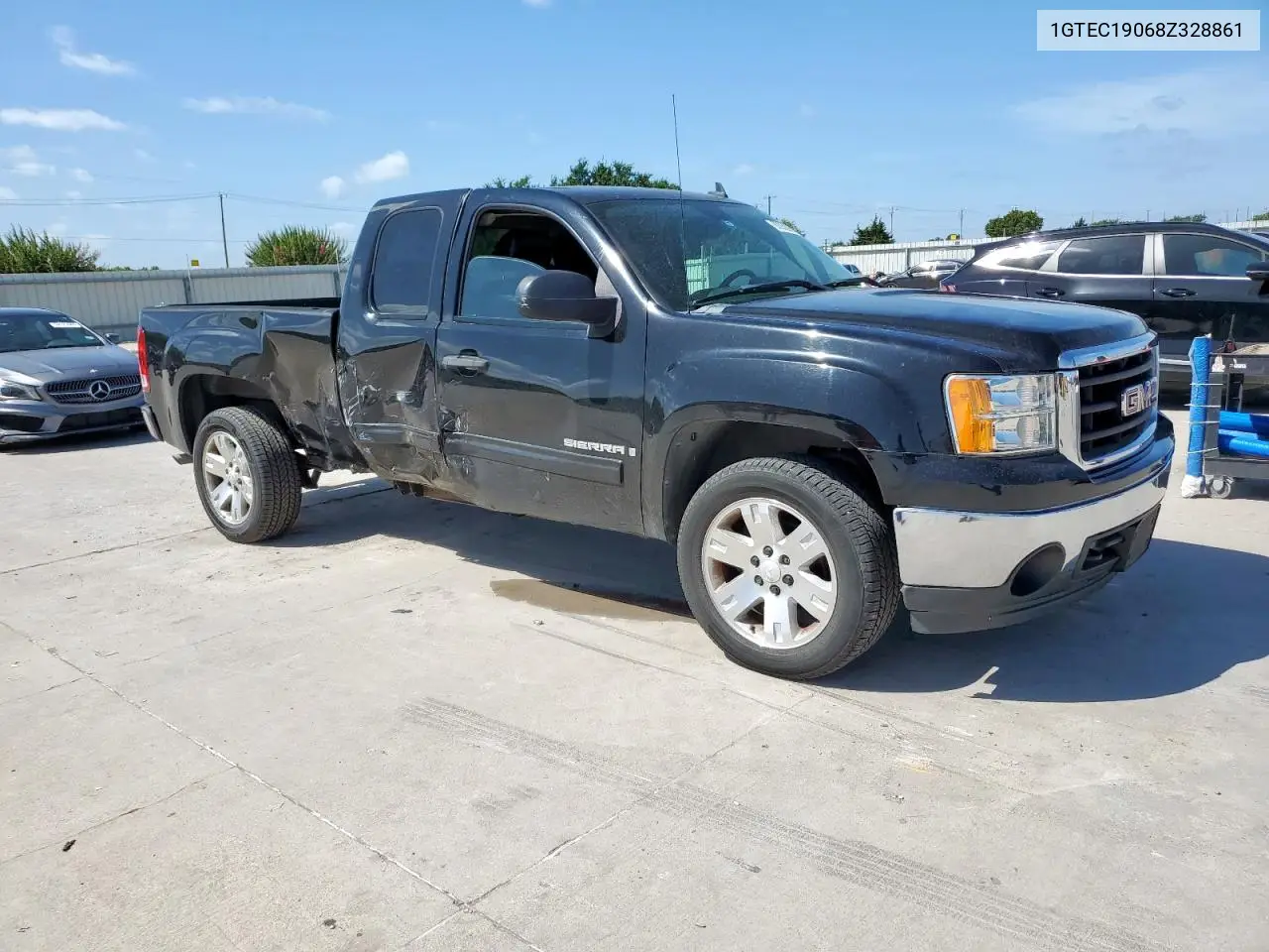 2008 GMC Sierra C1500 VIN: 1GTEC19068Z328861 Lot: 62938965
