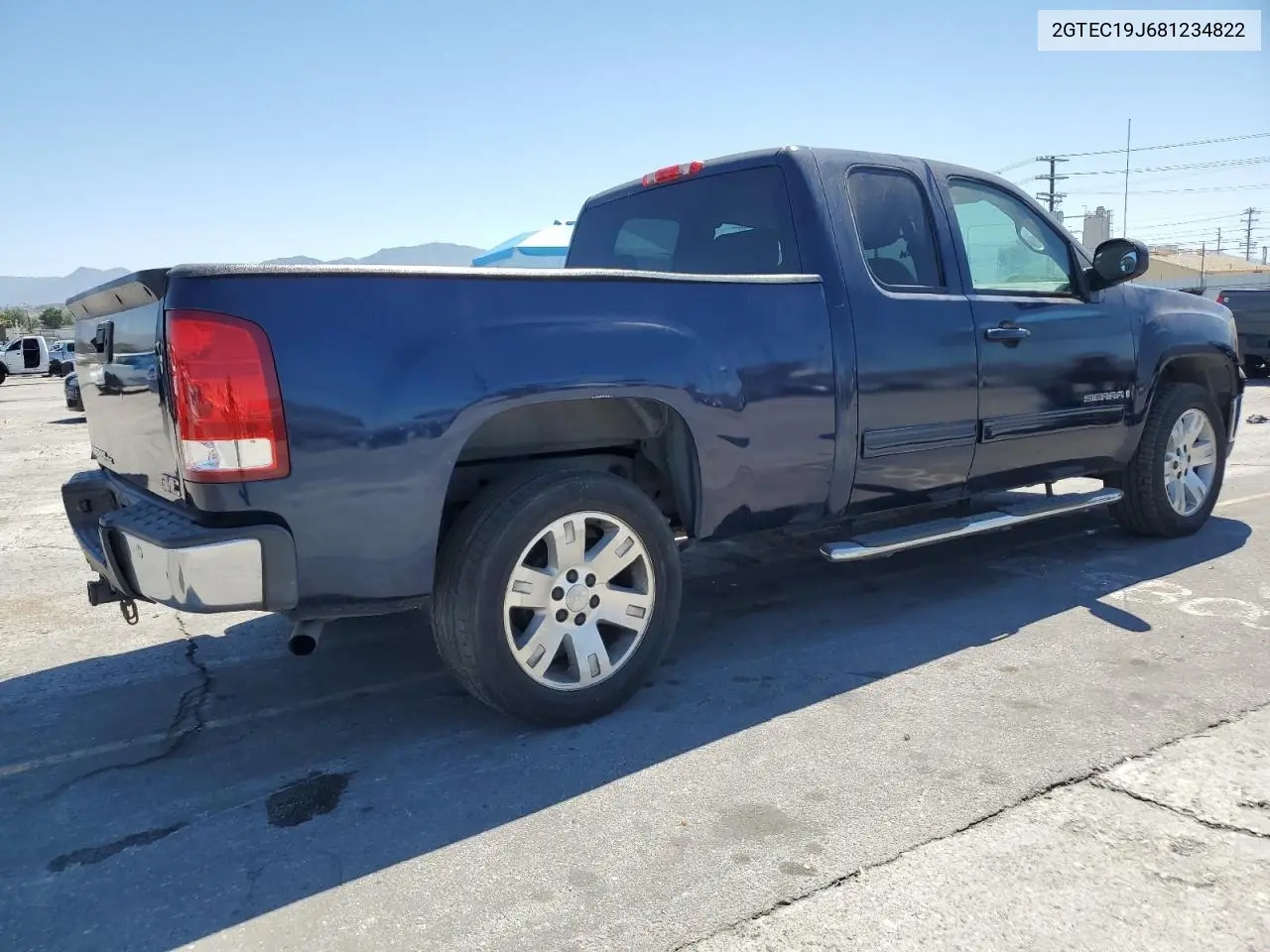 2008 GMC Sierra C1500 VIN: 2GTEC19J681234822 Lot: 63041745