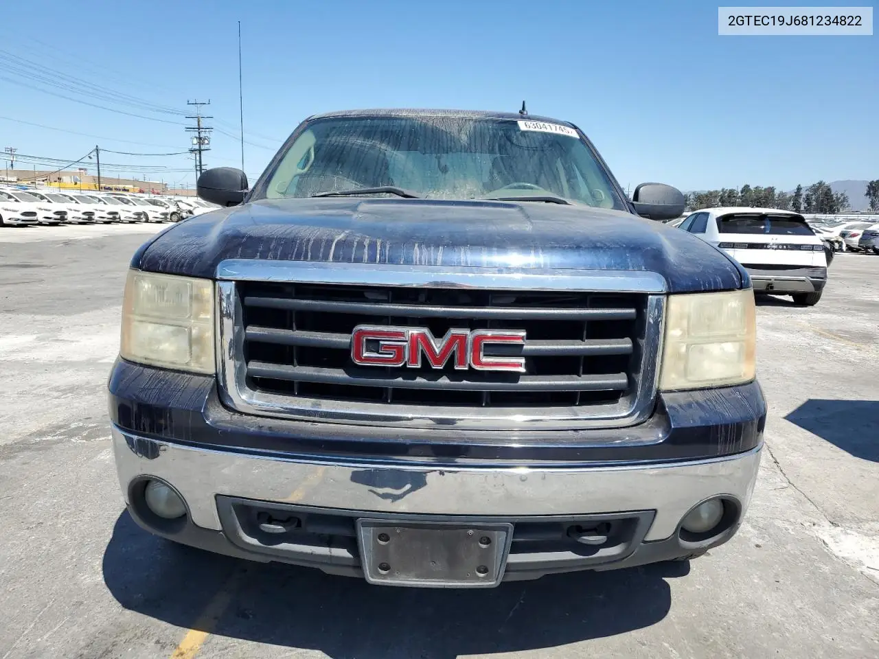 2008 GMC Sierra C1500 VIN: 2GTEC19J681234822 Lot: 63041745