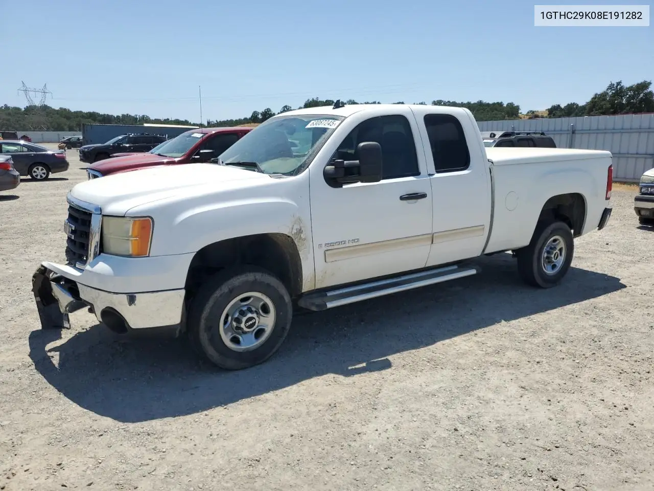2008 GMC Sierra C2500 Heavy Duty VIN: 1GTHC29K08E191282 Lot: 63087245