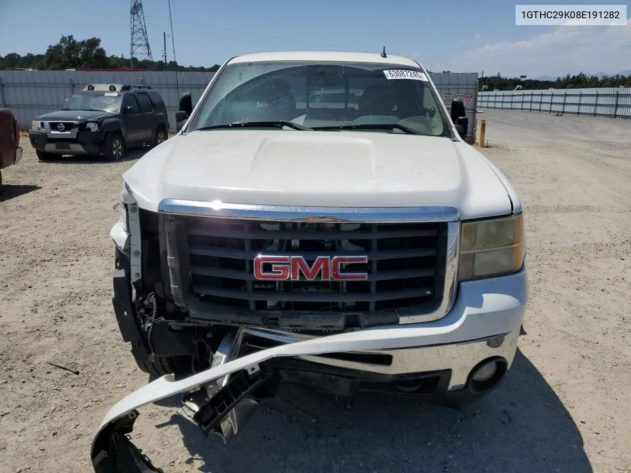 2008 GMC Sierra C2500 Heavy Duty VIN: 1GTHC29K08E191282 Lot: 63087245