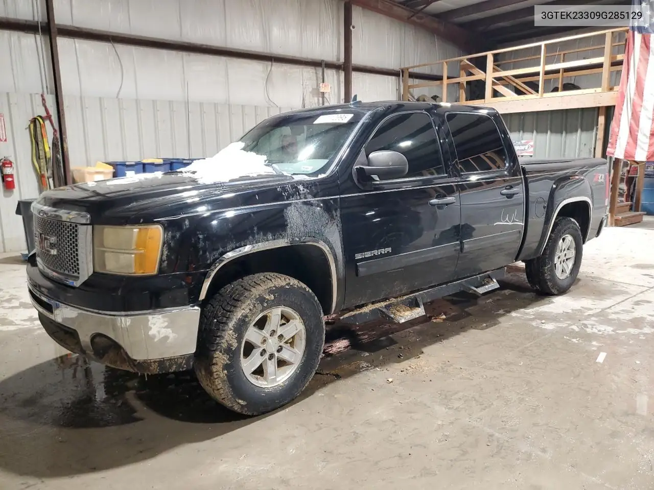 2009 GMC Sierra K1500 Sle VIN: 3GTEK23309G285129 Lot: 46112995