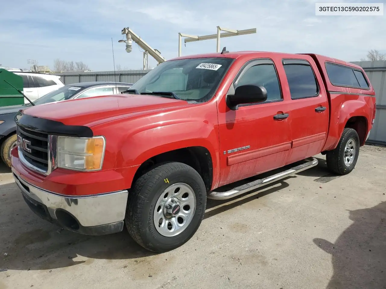 2009 GMC Sierra C1500 VIN: 3GTEC13C59G202575 Lot: 49425865