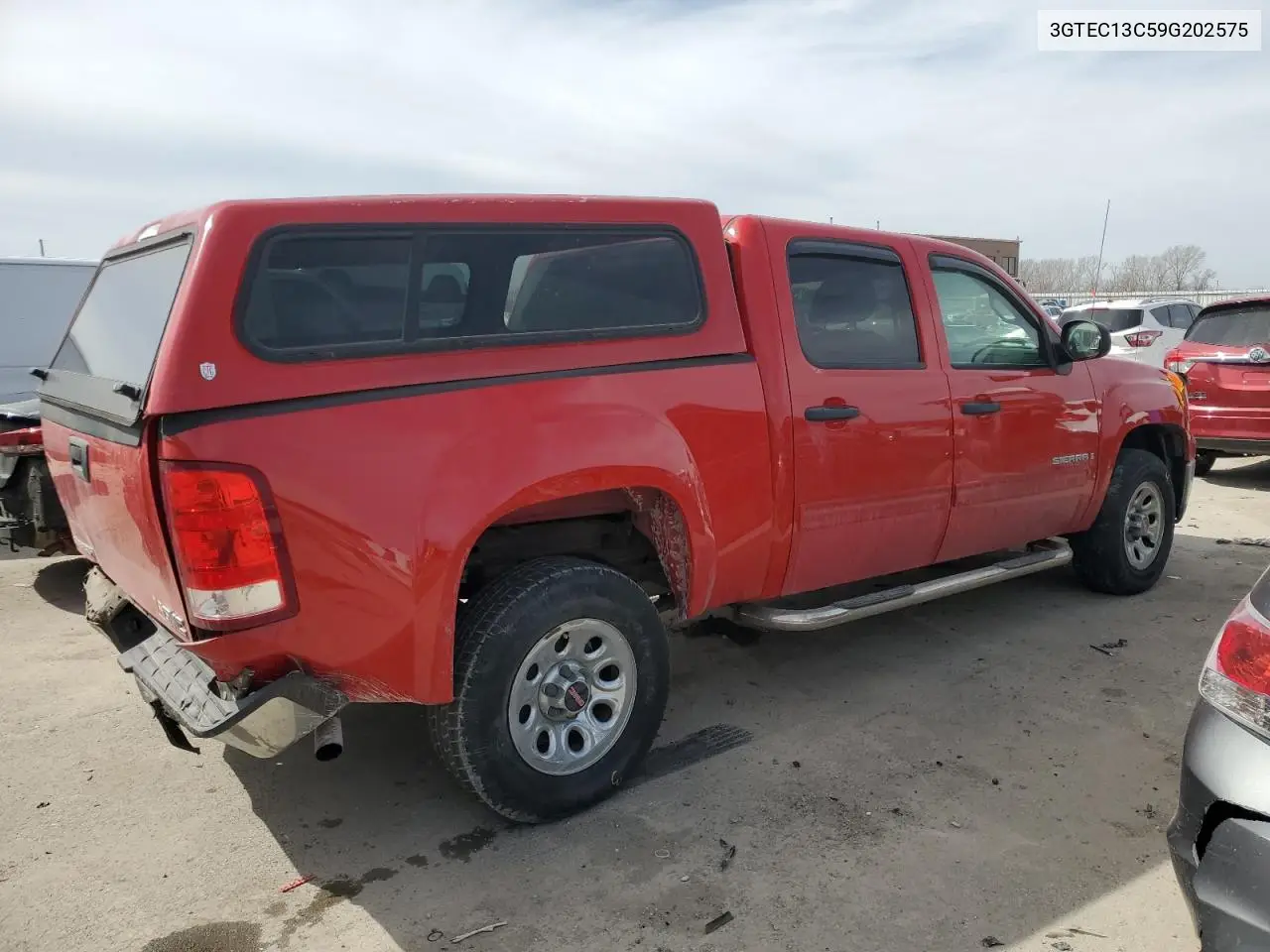 2009 GMC Sierra C1500 VIN: 3GTEC13C59G202575 Lot: 49425865