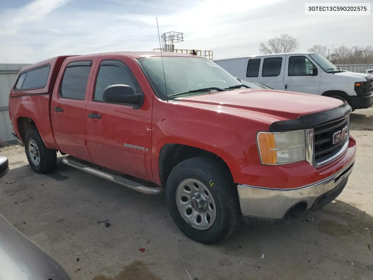 2009 GMC Sierra C1500 VIN: 3GTEC13C59G202575 Lot: 49425865