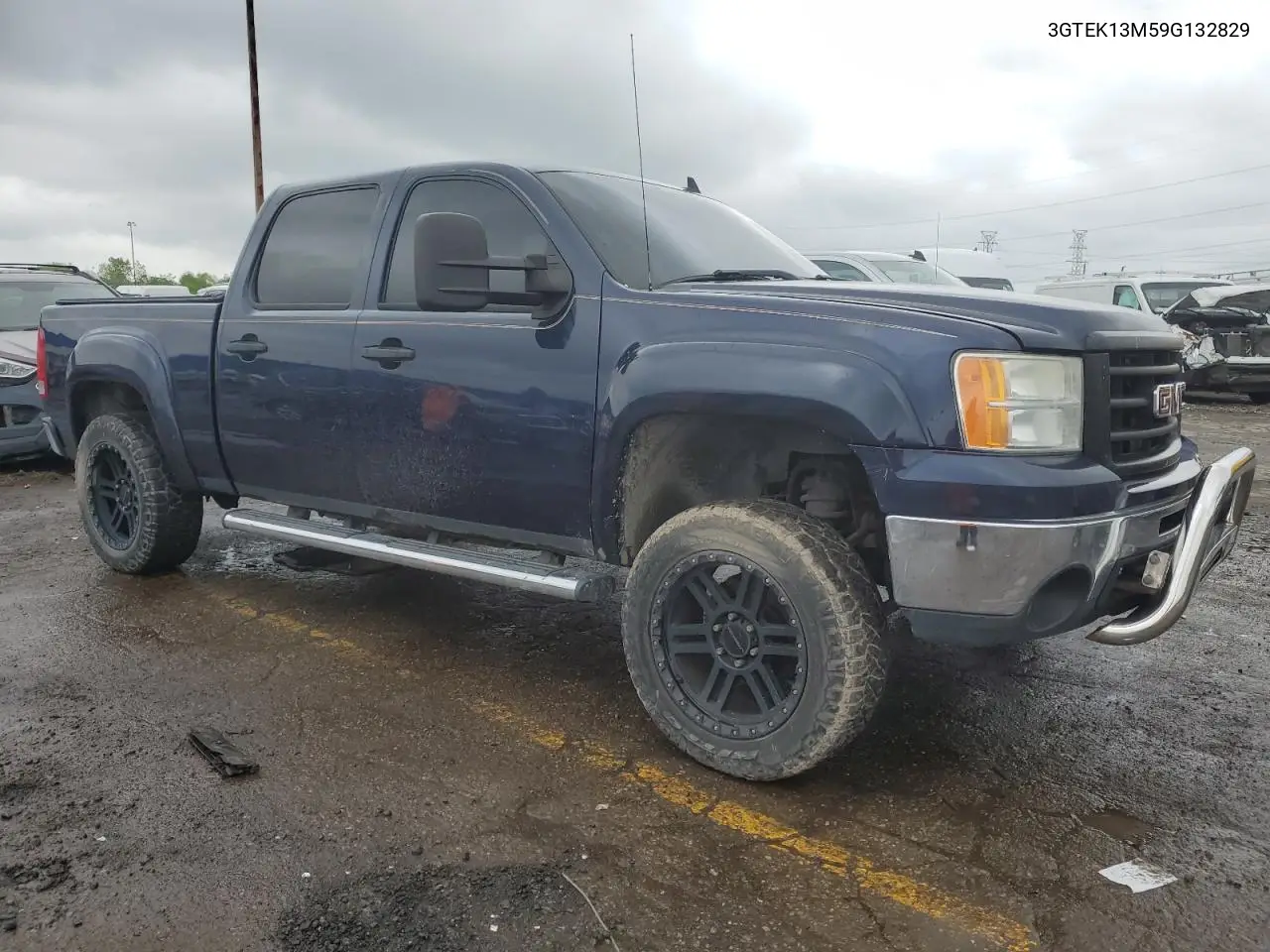 2009 GMC Sierra K1500 VIN: 3GTEK13M59G132829 Lot: 56839905