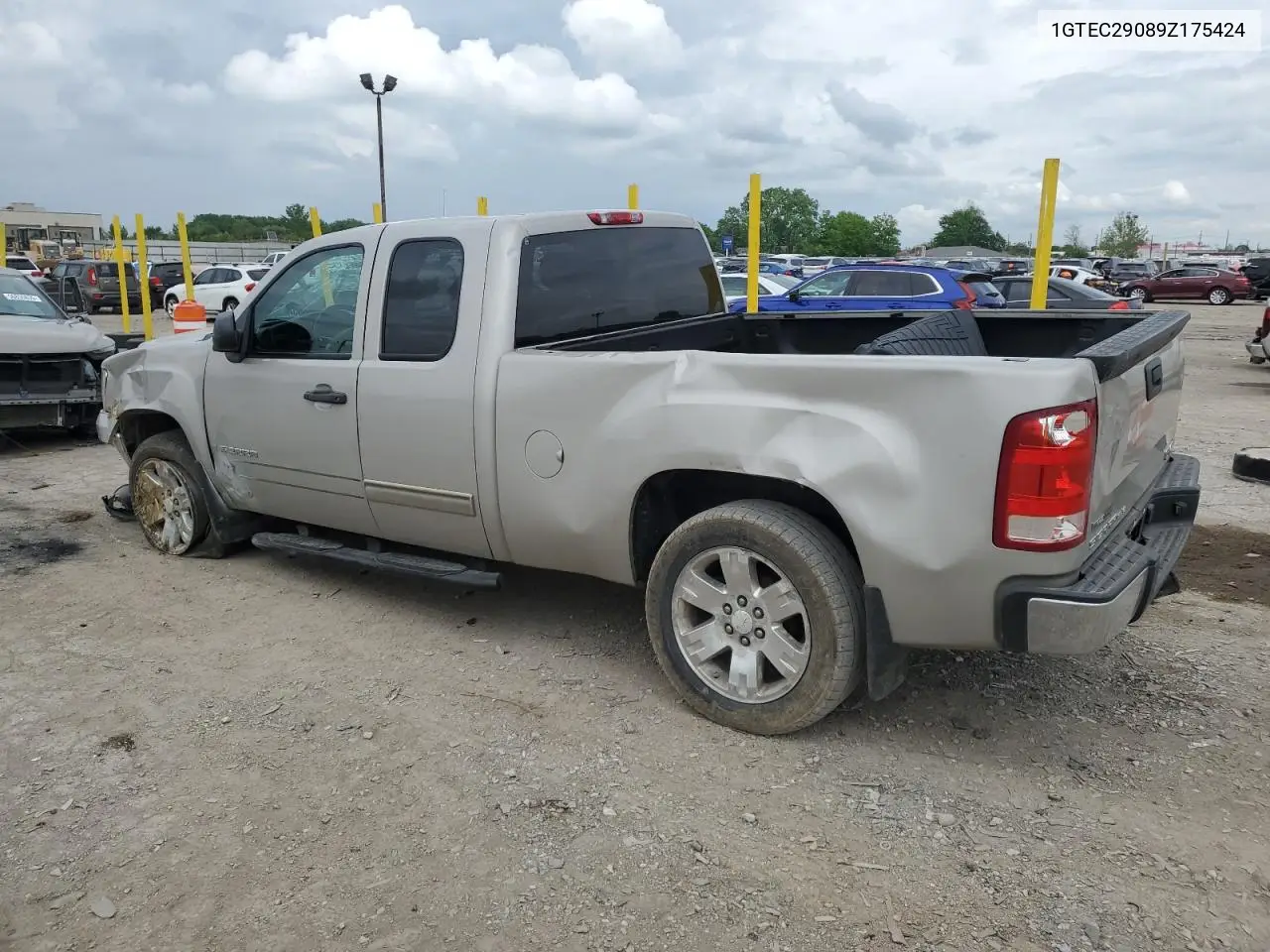2009 GMC Sierra C1500 Sle VIN: 1GTEC29089Z175424 Lot: 56905745