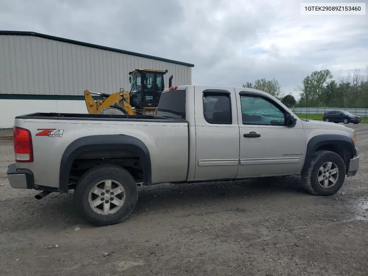 2009 GMC Sierra K1500 Sle VIN: 1GTEK29089Z153460 Lot: 56936085