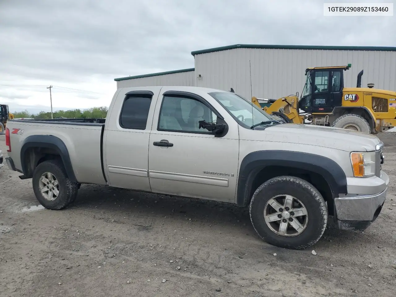 2009 GMC Sierra K1500 Sle VIN: 1GTEK29089Z153460 Lot: 56936085