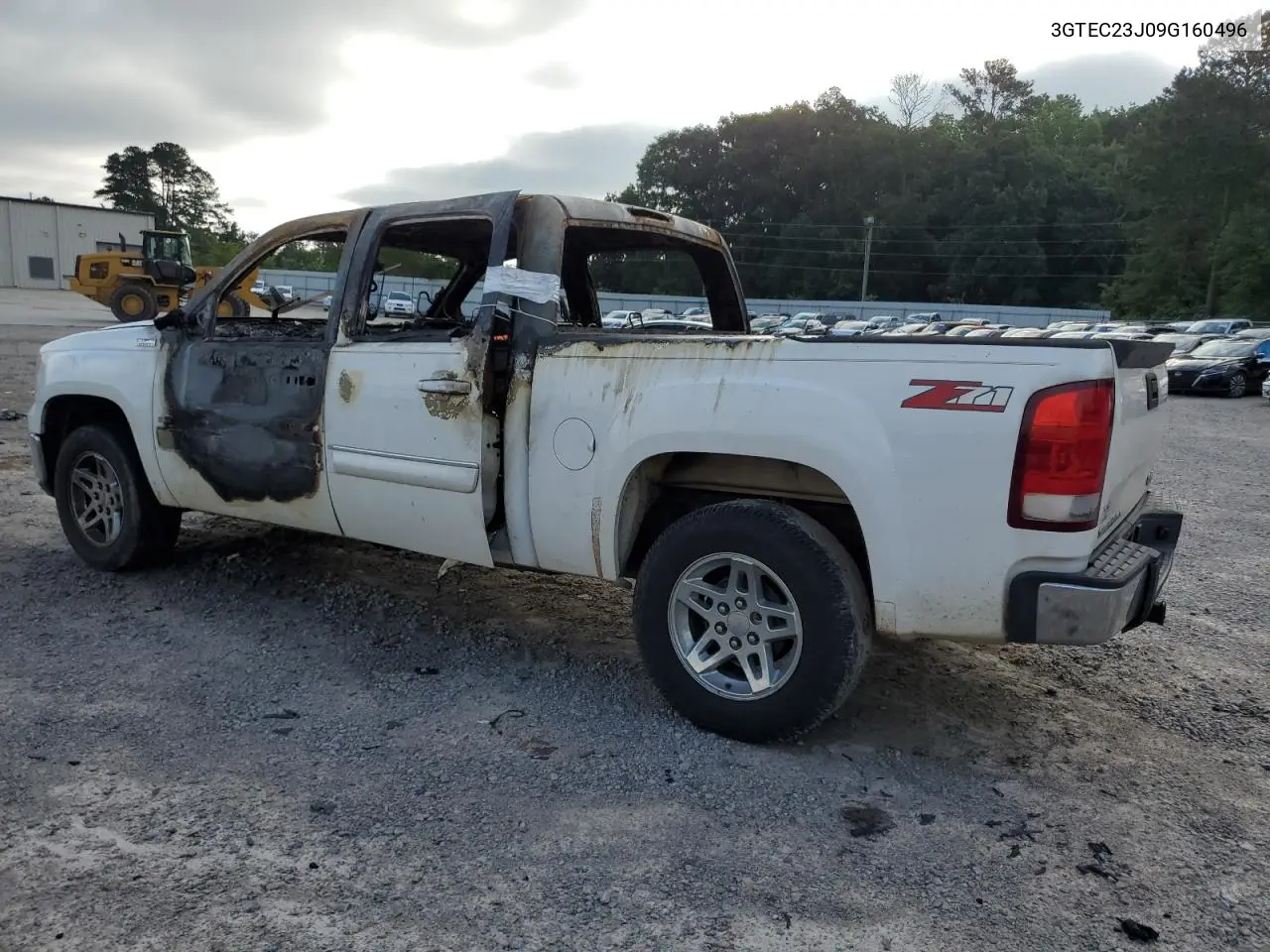 2009 GMC Sierra C1500 Sle VIN: 3GTEC23J09G160496 Lot: 61166475