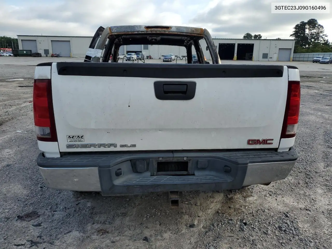 2009 GMC Sierra C1500 Sle VIN: 3GTEC23J09G160496 Lot: 61166475