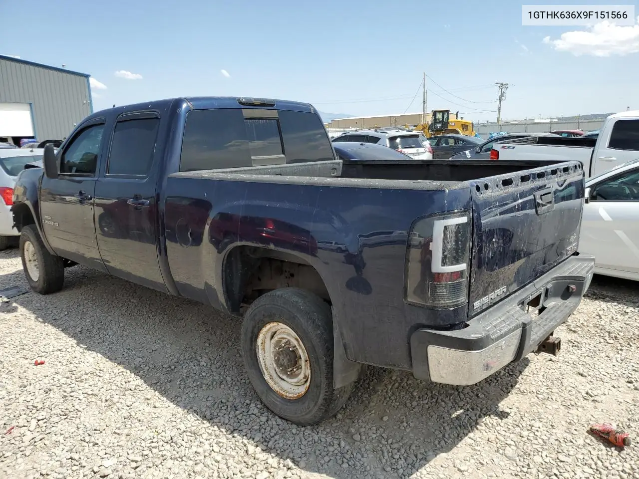 2009 GMC Sierra K2500 Slt VIN: 1GTHK636X9F151566 Lot: 61487145