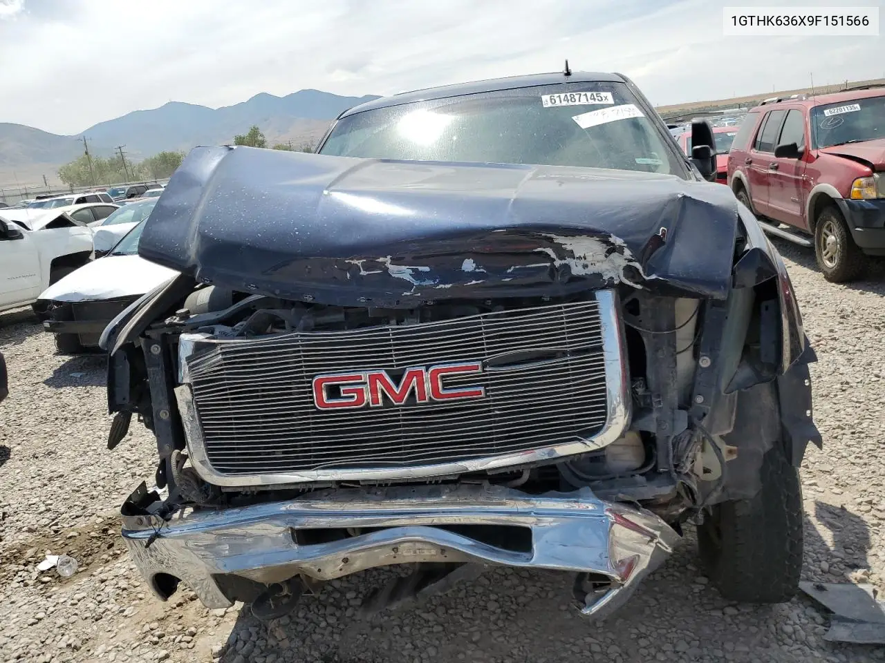 2009 GMC Sierra K2500 Slt VIN: 1GTHK636X9F151566 Lot: 61487145