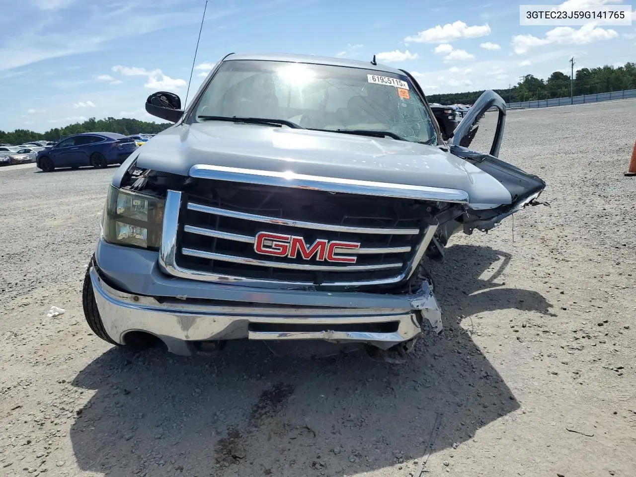 2009 GMC Sierra C1500 Sle VIN: 3GTEC23J59G141765 Lot: 61935115