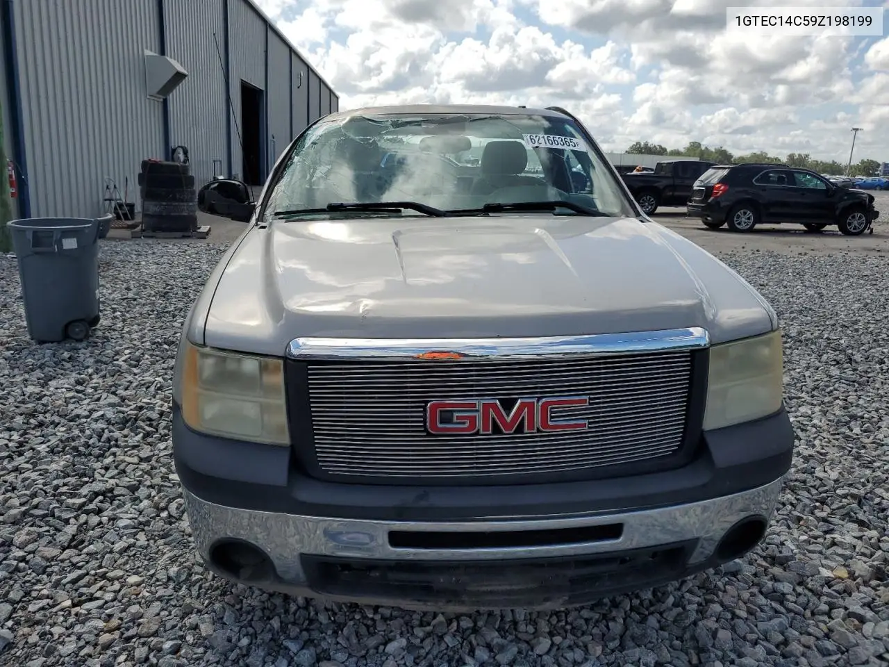 2009 GMC Sierra C1500 VIN: 1GTEC14C59Z198199 Lot: 62166365