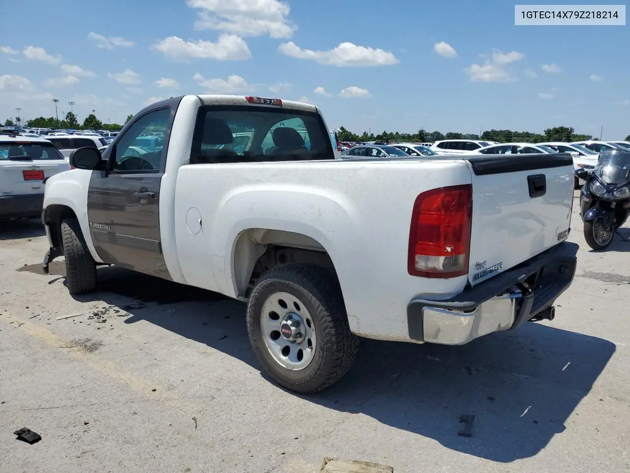 2009 GMC Sierra C1500 VIN: 1GTEC14X79Z218214 Lot: 62849605