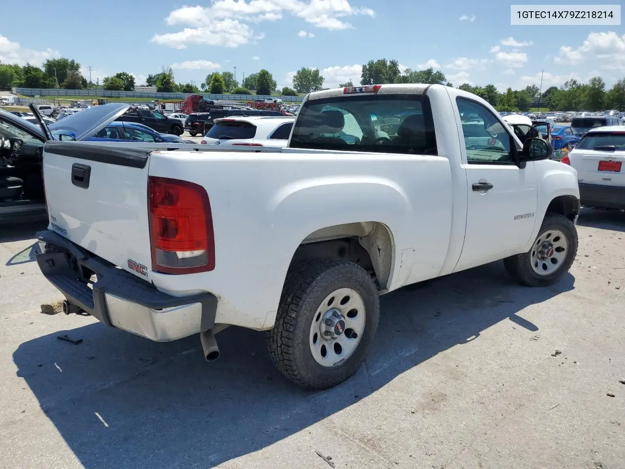 2009 GMC Sierra C1500 VIN: 1GTEC14X79Z218214 Lot: 62849605