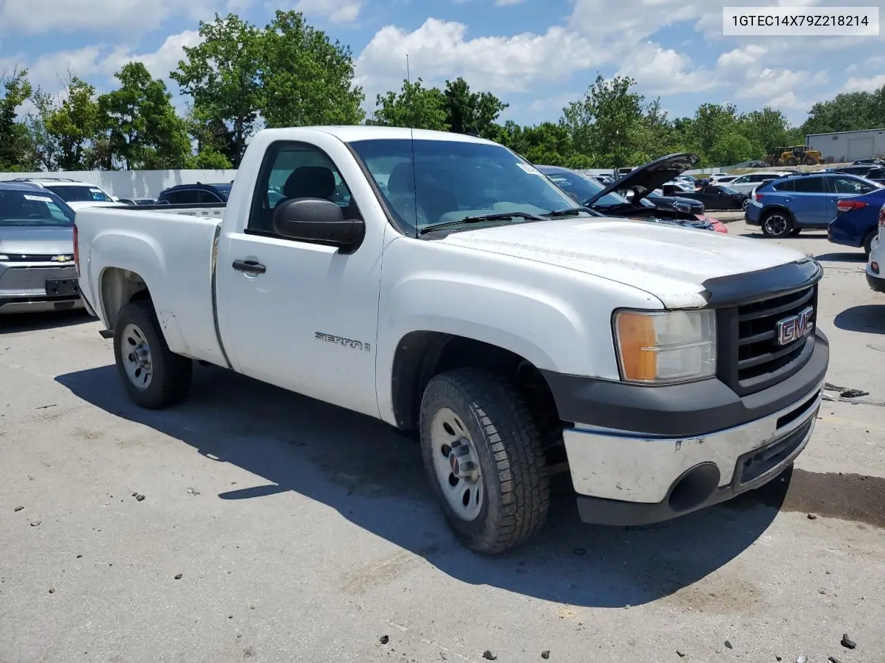 2009 GMC Sierra C1500 VIN: 1GTEC14X79Z218214 Lot: 62849605