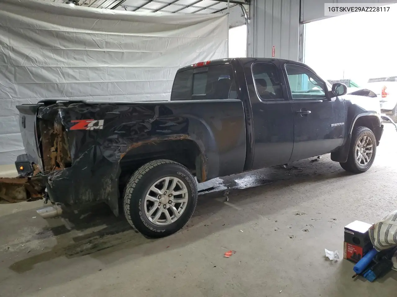 2010 GMC Sierra K1500 Sle VIN: 1GTSKVE29AZ228117 Lot: 51409425