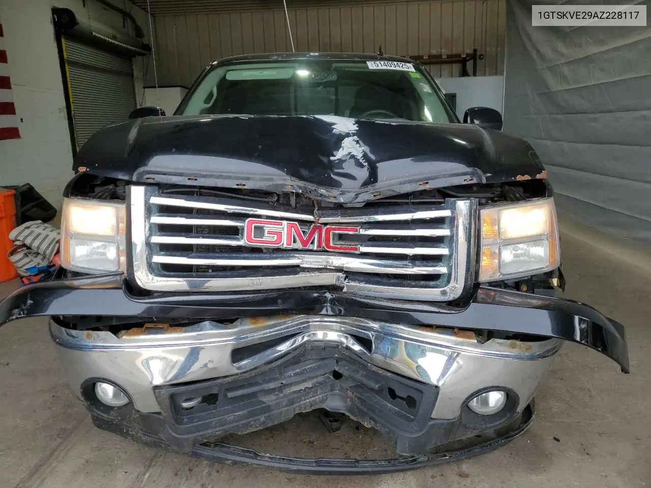2010 GMC Sierra K1500 Sle VIN: 1GTSKVE29AZ228117 Lot: 51409425