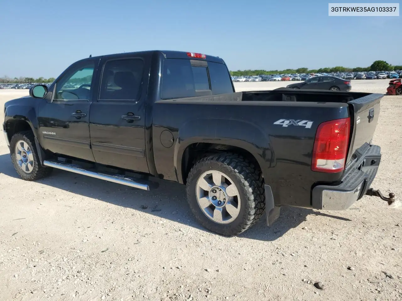 2010 GMC Sierra K1500 Slt VIN: 3GTRKWE35AG103337 Lot: 56921425