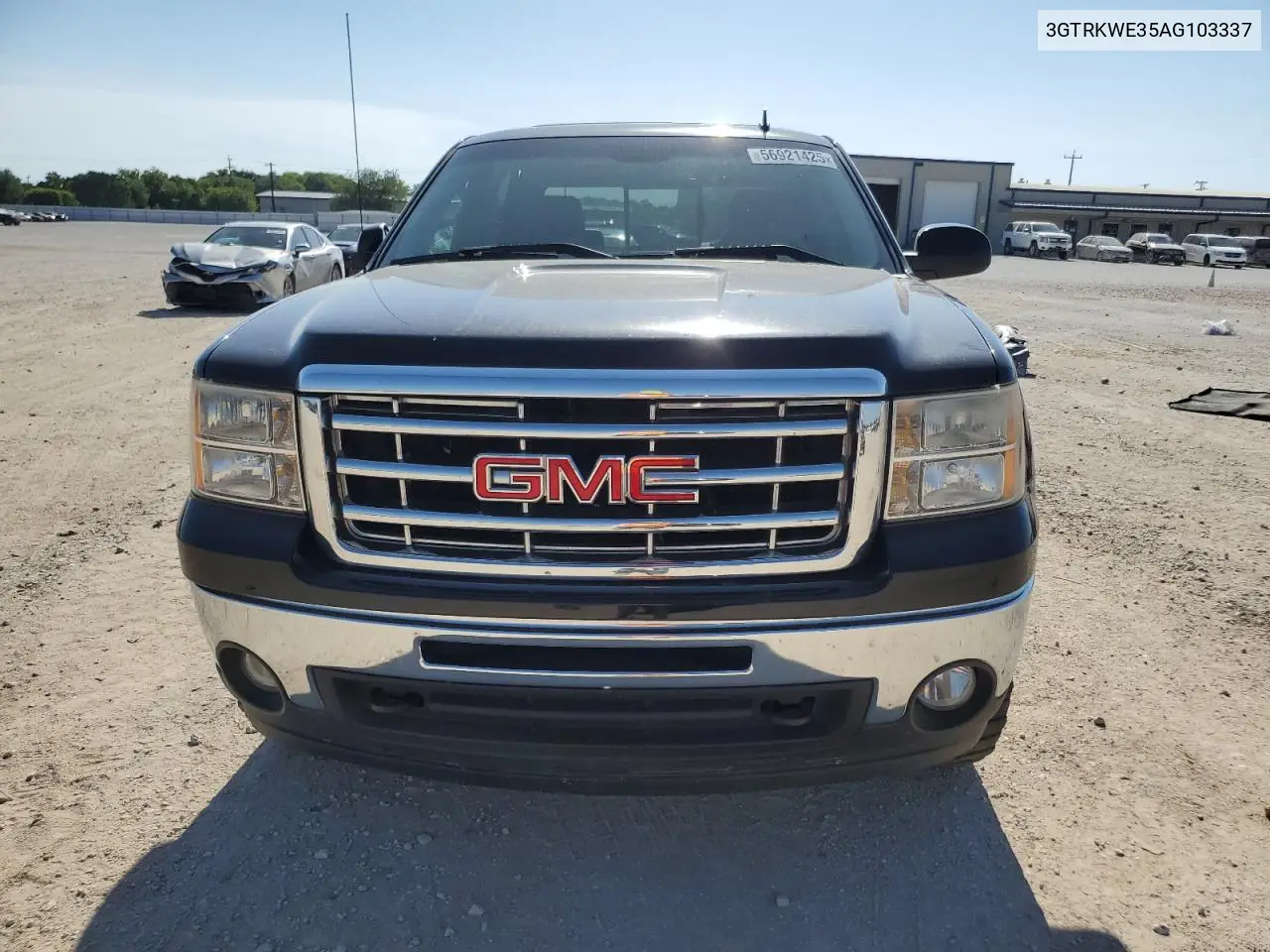 2010 GMC Sierra K1500 Slt VIN: 3GTRKWE35AG103337 Lot: 56921425